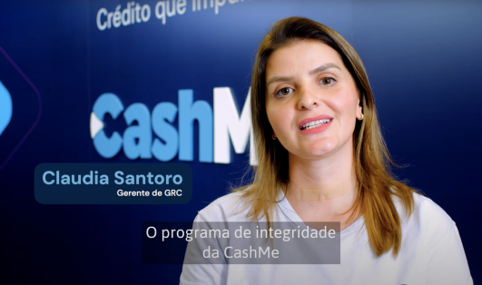 Vídeo explicativo sobre o Código de Conduta Ética da CashMe