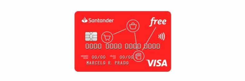 Cartão de crédito sem anuidade Santander